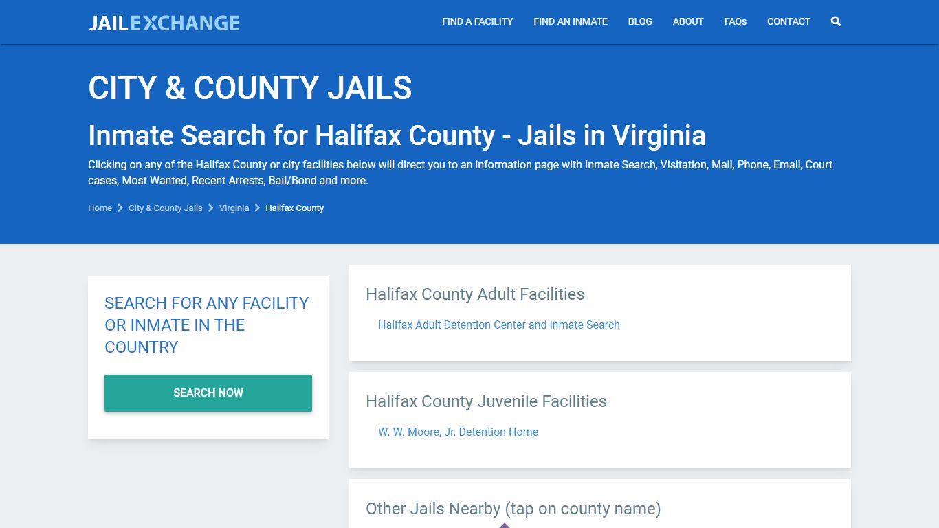 Halifax County Jail Inmates | Arrests | Mugshots | VA